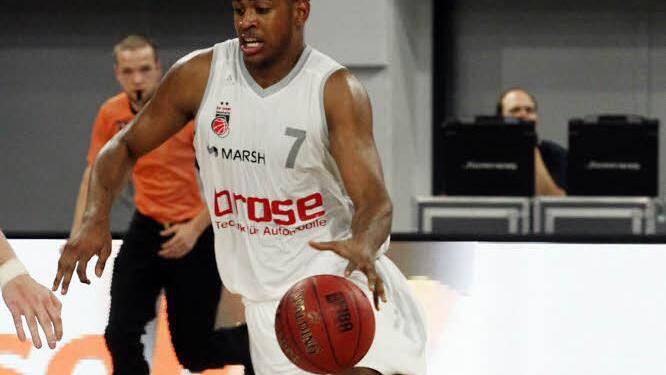 Brose Baskets Spieler Ryan Thompson, Symbolbild: Sportspress