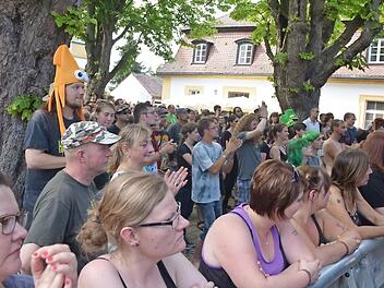 Das Publikum auf Schloss J&auml;gersburg