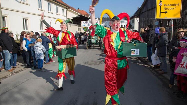 Till Eulenspiegel (Franz Besold) und sein Sohn Martin Besold Foto: Klaus Gagel