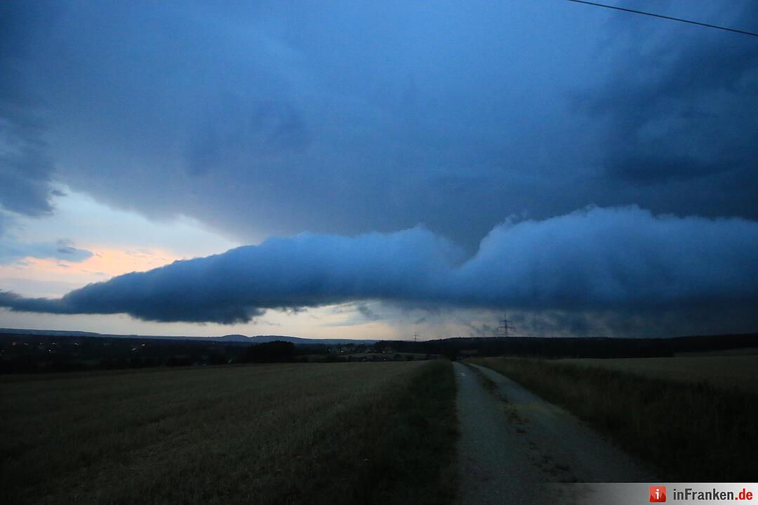 Massive Schäden nach Sturm in Bamberg