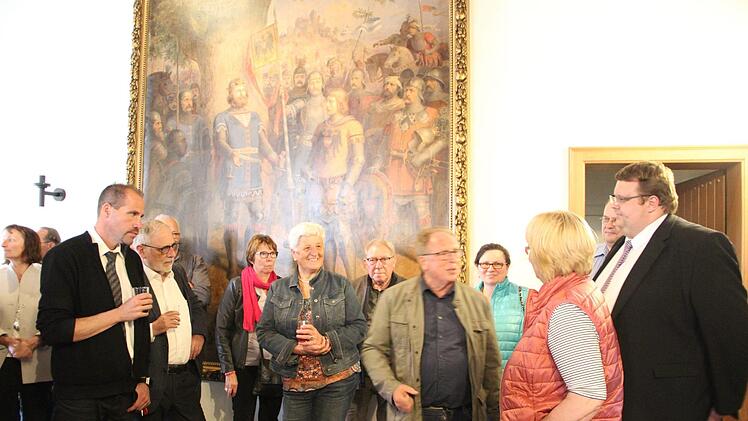 Besuch aus der Partnerstadt Stenay.Heike Beudert