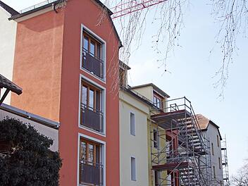 Der Umbau von Sankt Bruno von einer reinen Altenpflegeeinrichtung hin zu einem Haus für viele Sozialeinrichtungen und Beratungsstellen, das künftig auch eine öffentliche Caféteria haben wird, war für den Kreis-Caritasverband eine Mammutaufgabe. Im späten Frühjahr 2019 soll die Baustelle beendet sein.  Foto: sw