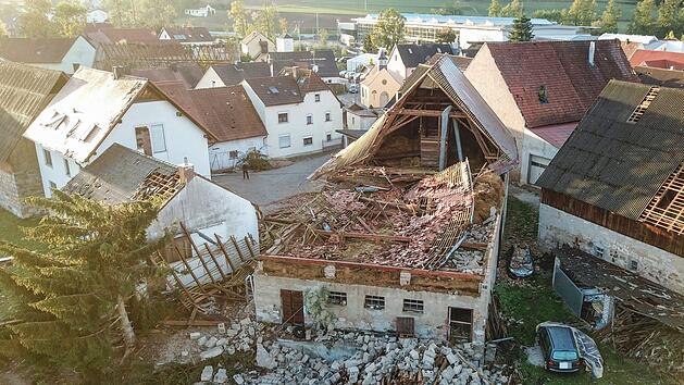 So sah  es in Untersteinach nach dem Sturm am 23. September aus.Archivbild: News5/Merzbach