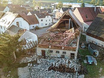So sah  es in Untersteinach nach dem Sturm am 23. September aus.Archivbild: News5/Merzbach
