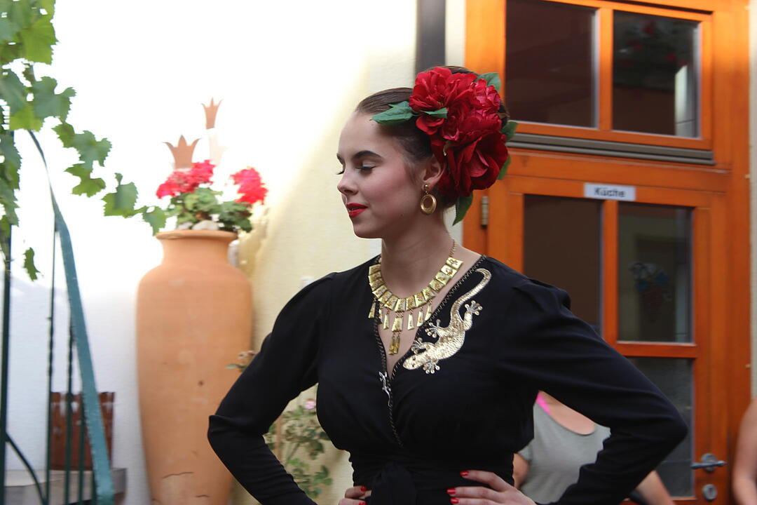 Modenschau im Freihof