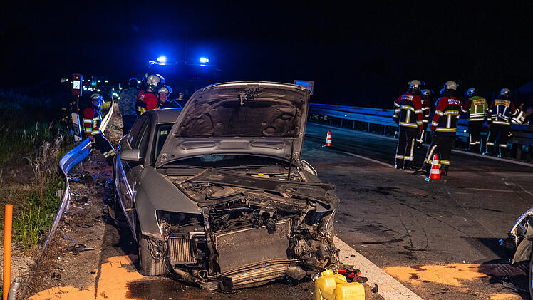 Unfall nach Ausweichmanöver auf A70 im Kreis Bamberg