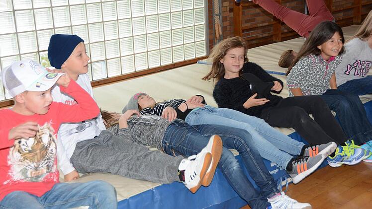 Hip-Hop-Unterricht in der Pressecker Grundschule Foto: Dagmar Besand