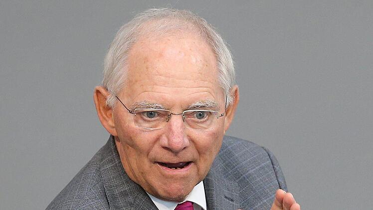 Wolfgang Schäuble Foto: dpa