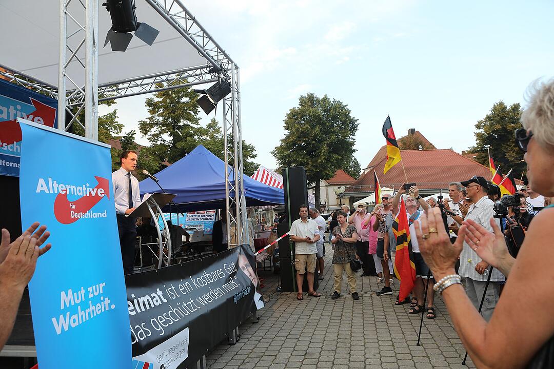 Björn Höcke in Forchheim: Demonstrationen gegen AfD-Politiker