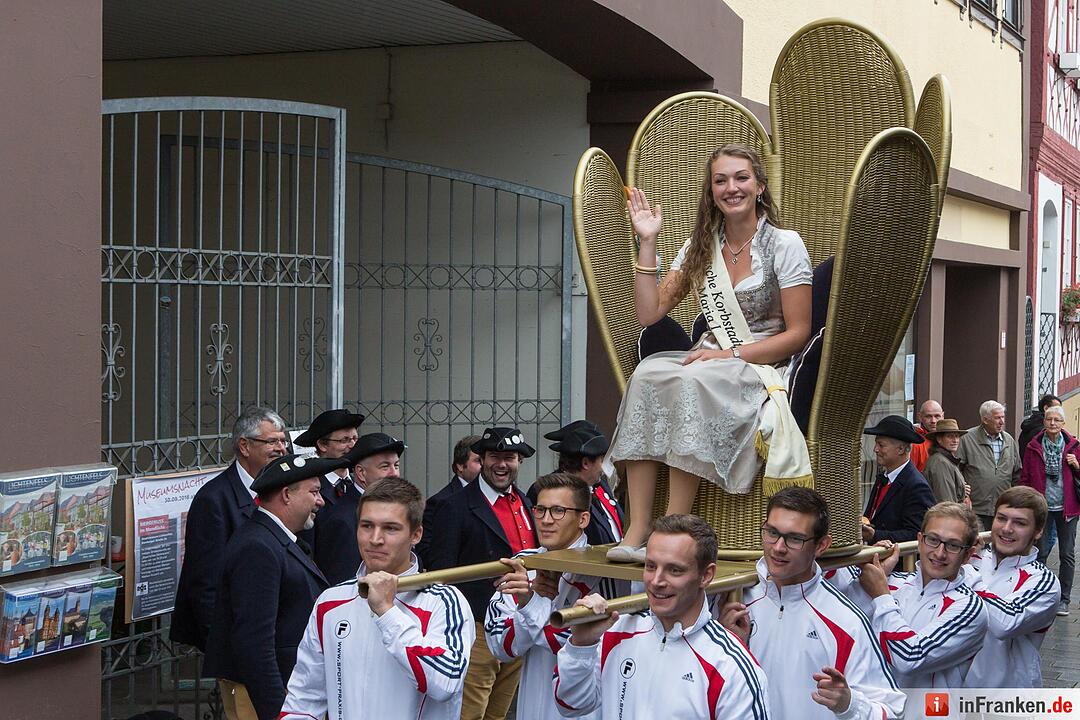 Korbmarkt Lichtenfels 2016 am Samstag