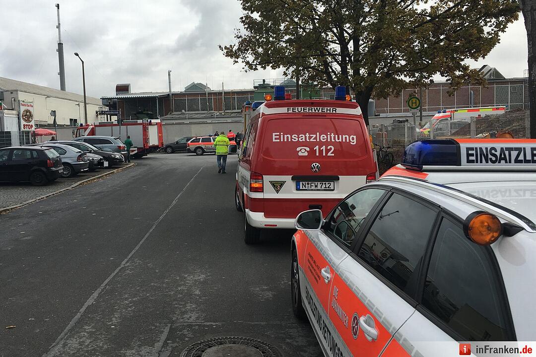 Chemieunfall in Nürnberg