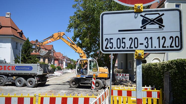 Angekündigt ist die Bauzeit bis Jahresende, aber auf einen genauen Zeitplan will sich das städtische Bauamt nicht festlegen. Foto: Ronald Heck