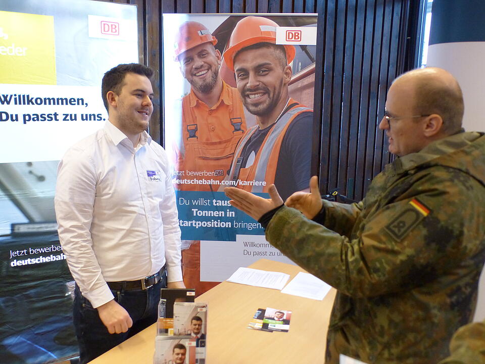 Jobmesse der Bundeswehr