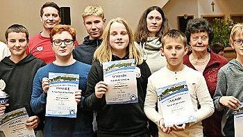 Ehrung der Vereinsmeister