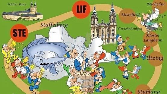 Comics made in Lichtenfels  Grafik: Heinz Körner