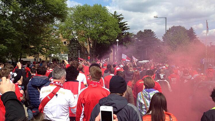 Bayernfans in London
