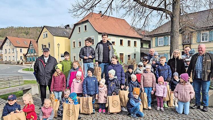 Der Obst- und Gartenbauverein hatte die Aktion vorbereitet.