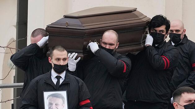 Nawalny-Beerdigung