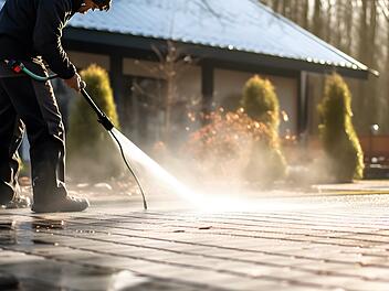 Hochdruckreiniger, Kärcher, Wasser, Gartenarbeit, Reinigen