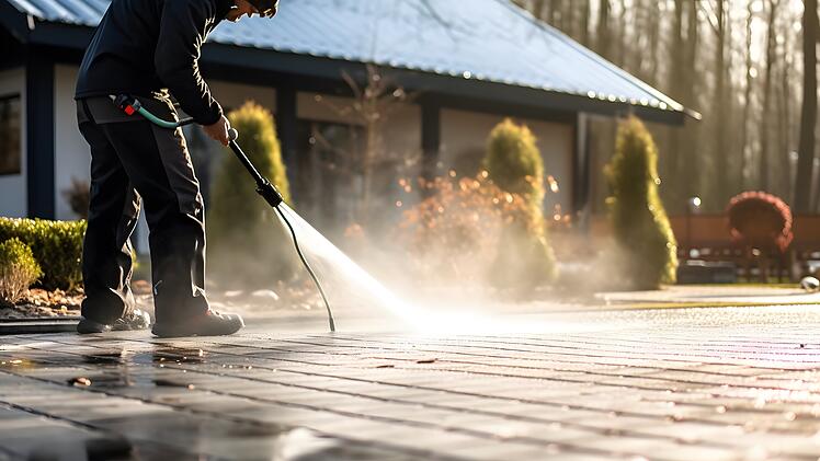 Hochdruckreiniger, Kärcher, Wasser, Gartenarbeit, Reinigen