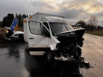 Zwei Leichtverletzte bei Unfall im Kreis Hof