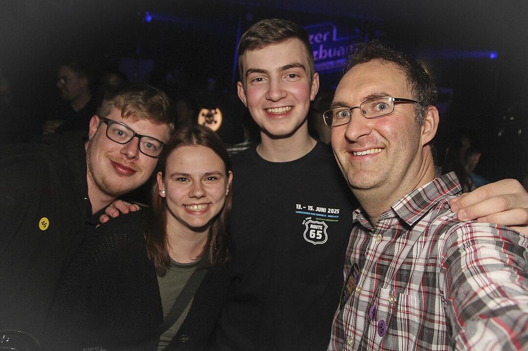 Es spielte die Band "Stoapfälzer-Spitzbuam".