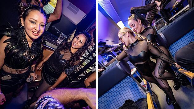 N&uuml;rnberg: "Techno Train" 2025 - die sch&ouml;nsten Bilder vom Party-Event