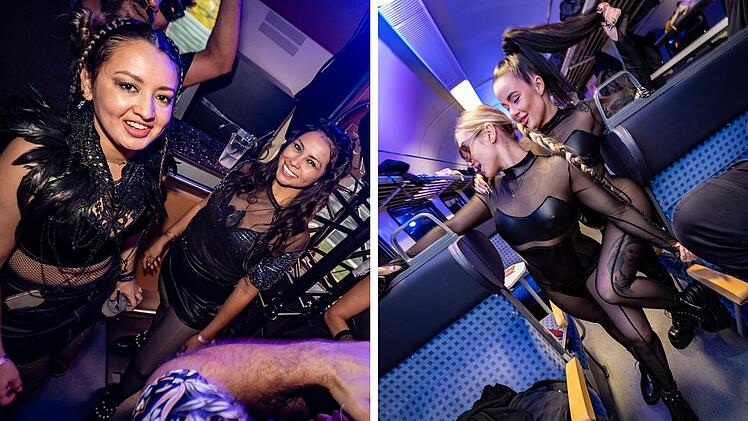 Nürnberg: "Techno Train" 2025 - die schönsten Bilder vom Party-Event