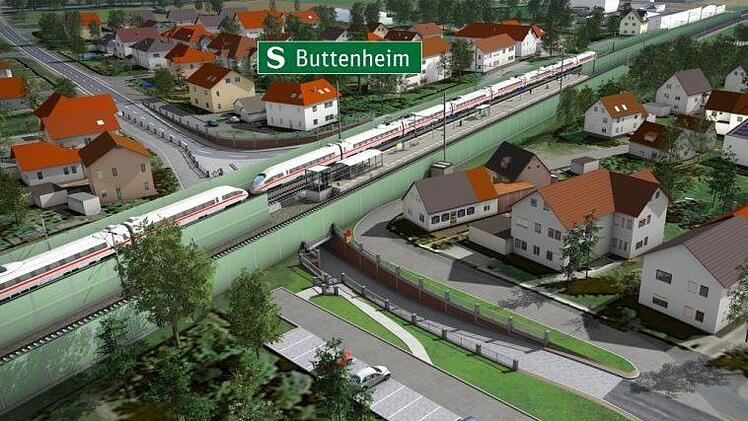 So stellte sich die Bahn die Unterführung in Altendorf vor.Illustration: Deutsche Bahn