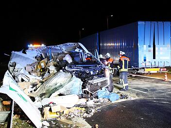 Schwerer Unfall auf A7 bei Schondra