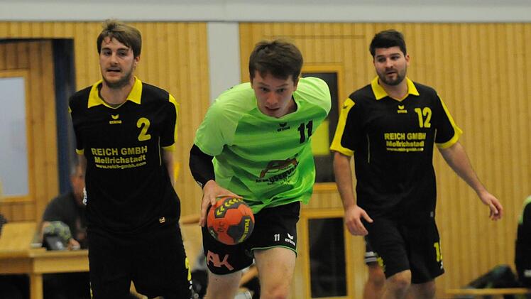 So viel Freiheiten gab es eher selten für den Nüdlinger Andreas Petsch im Spiel gegen den TSV Mellrichstadt.ssp