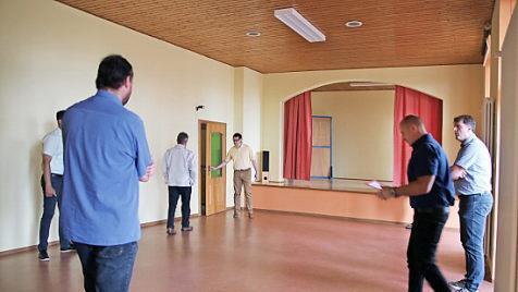 Der vormalige Veranstaltungs- und Konzertraum wird künftig als Aufenthalts- und Spielzimmer genutzt. Fotos: Klaus Klaschka