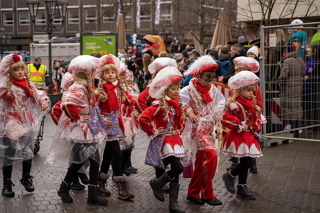 Der traditionelle Umzug zog ca. 70.000 Faschingsfreunde an.