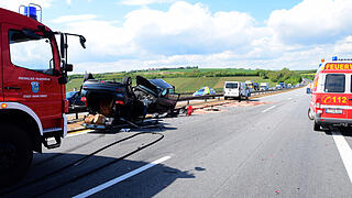 Unfall auf der A7 Unfall auf der A7