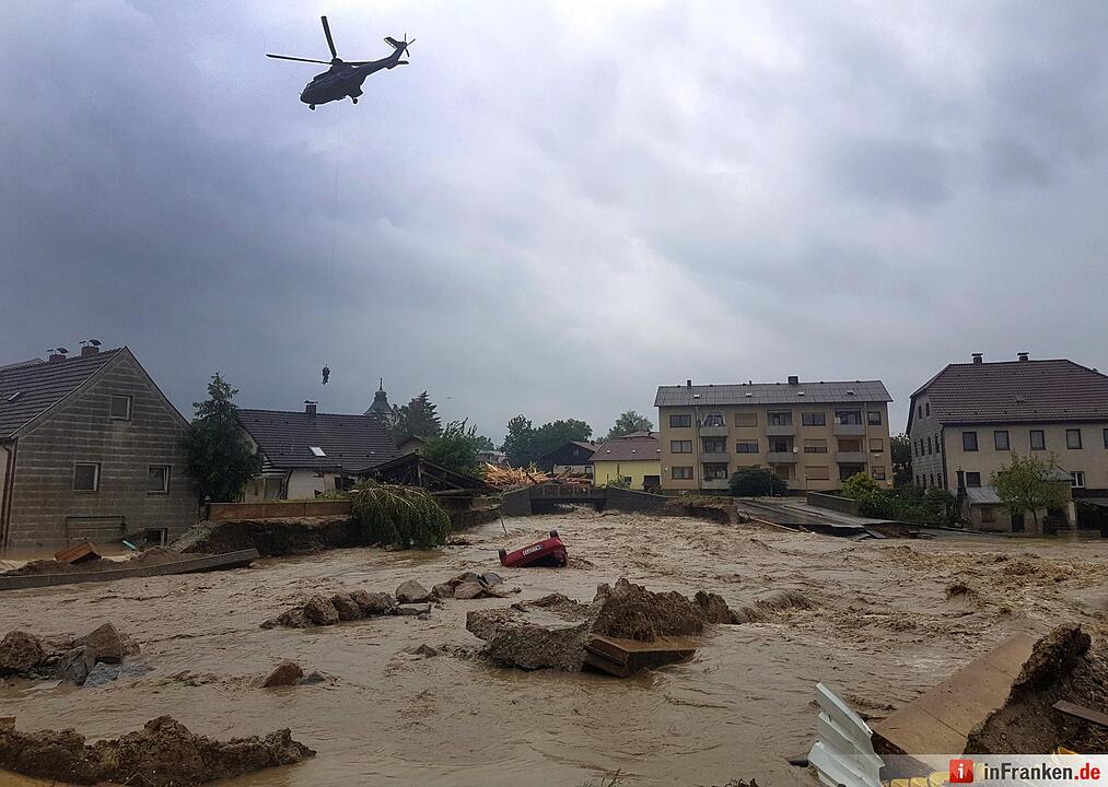 Unwetter in Bayern fordern sieben Todesopfer