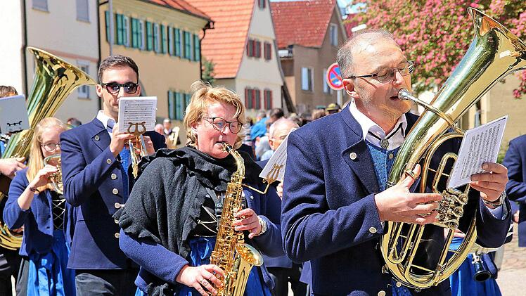 Die Blaskapelle Thundorf Foto: Dieter Britz