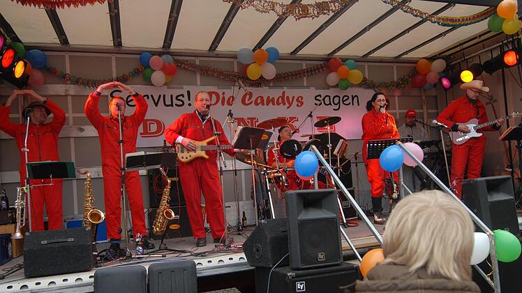 2008: Die "Candys" hatten ihren letzten Auftritt. Da rückten die  Kommunalpolitiker in den Hintergrund. Bernhard Panzer (Archiv)