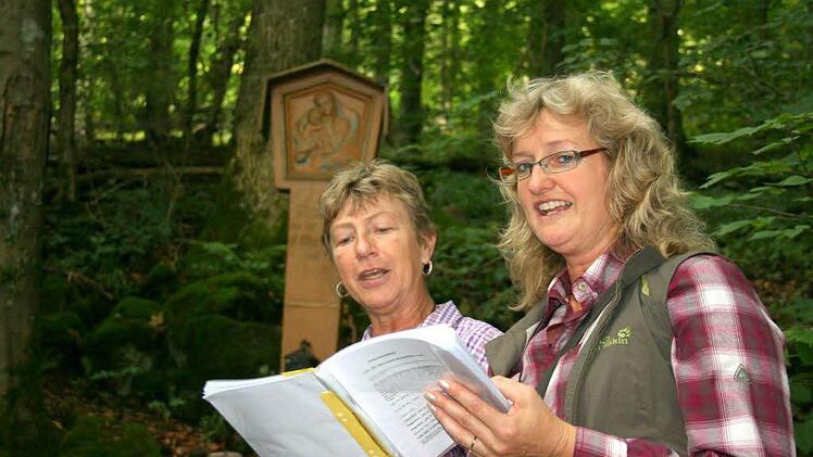 Gertrud Wehner und Meggi Höchemer