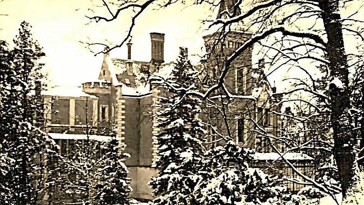 Die rückwärtige Ansicht der Villa vom Hofgarten aus. Repro: Rolf Metzner/Coburg Forum