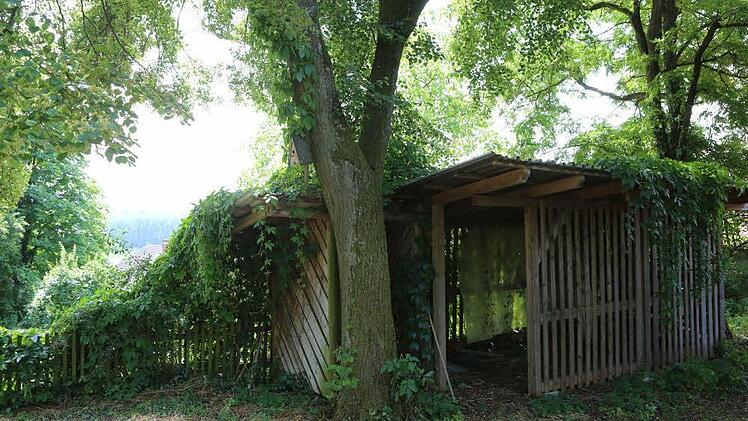 Auch nicht schlecht: das Gartenhäuschen.