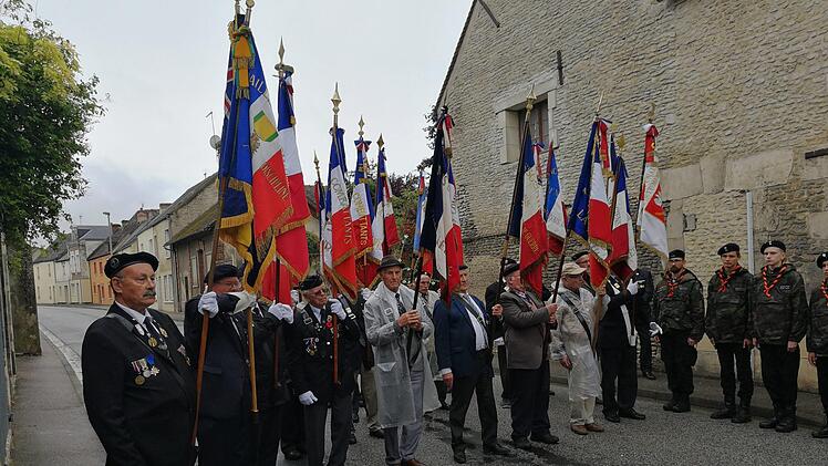 Fahnenabordnung der Veteranen und Vereinigungen.  Foto: pr