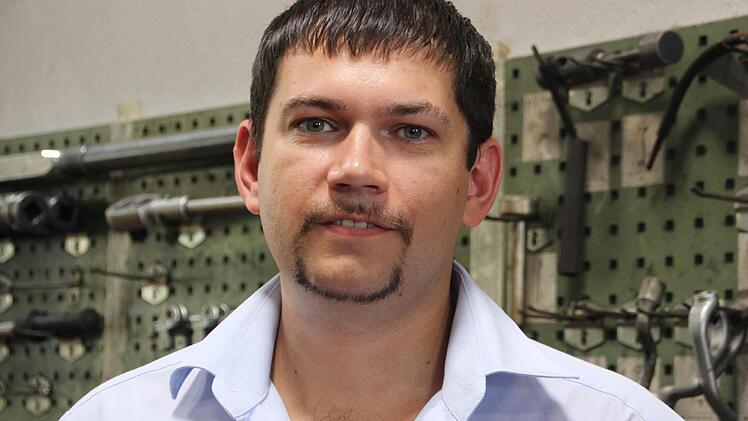Werkstattleiter Johann Schneider