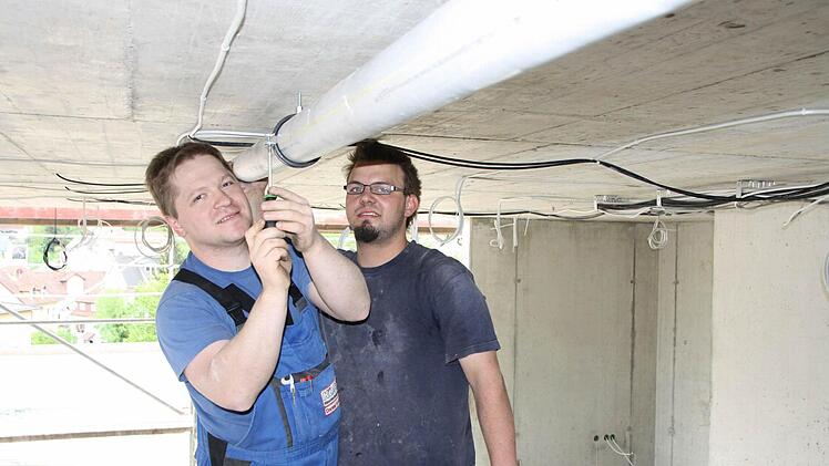 Eindrücke von der Baustelle Haus Waldenfels. Foto: Ralf Ruppert