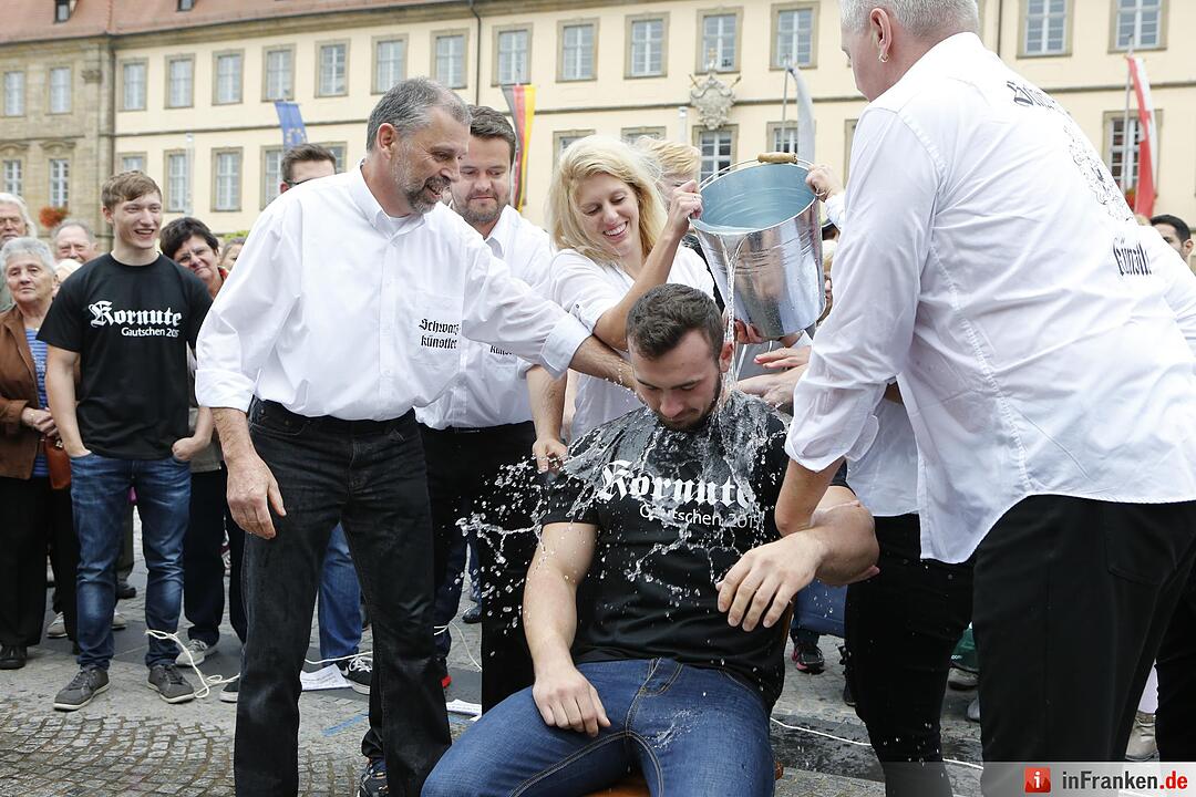 Gautschfeier 2015 der Mediengruppe Oberfranken in Bamberg