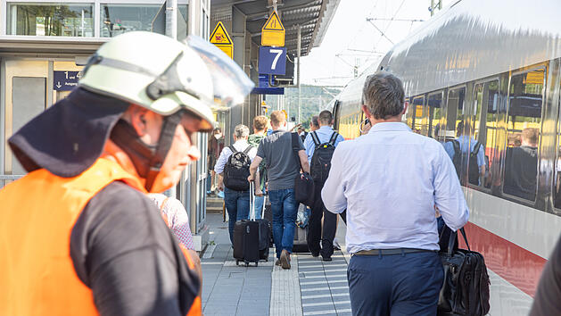 Forchheim: ICE evakuiert