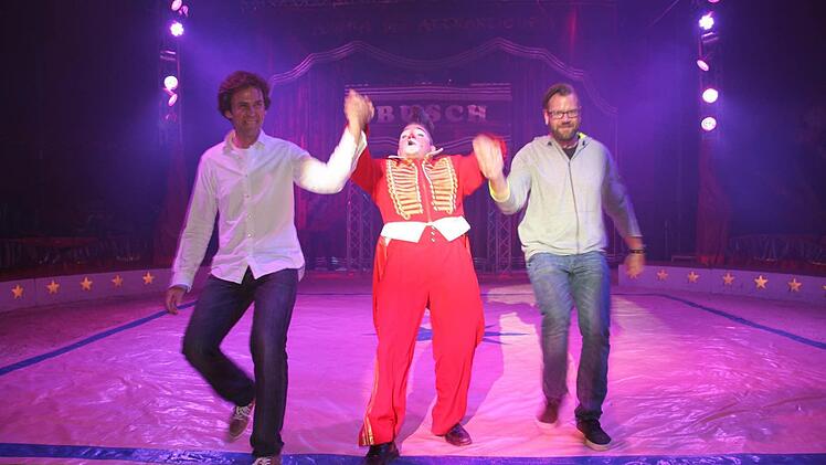 Wenn der Clown Kulmbacher in die Manege holt, ist das immer wieder lustig