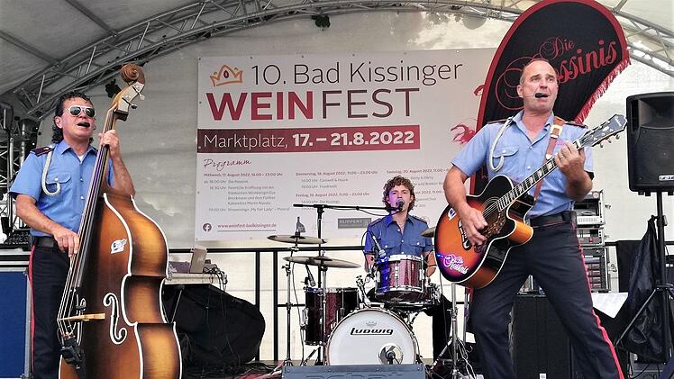 Weinfest auf dem Marktplatz in Bad Kissingen