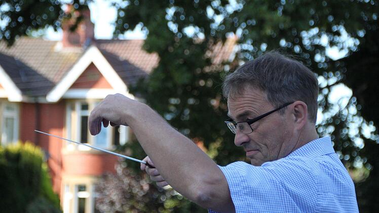 Die Georgis spielten ein Ständchen als Dank für die Gastfreundschaft. Foto: Ulrike Müller