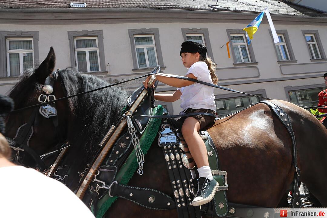 Rakoczyfest in Bad Kissingen mit Umzug; Foto: Barbara Herbst
