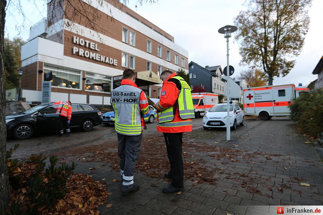 BRK-Einsatz in Hotel in Bad Steben